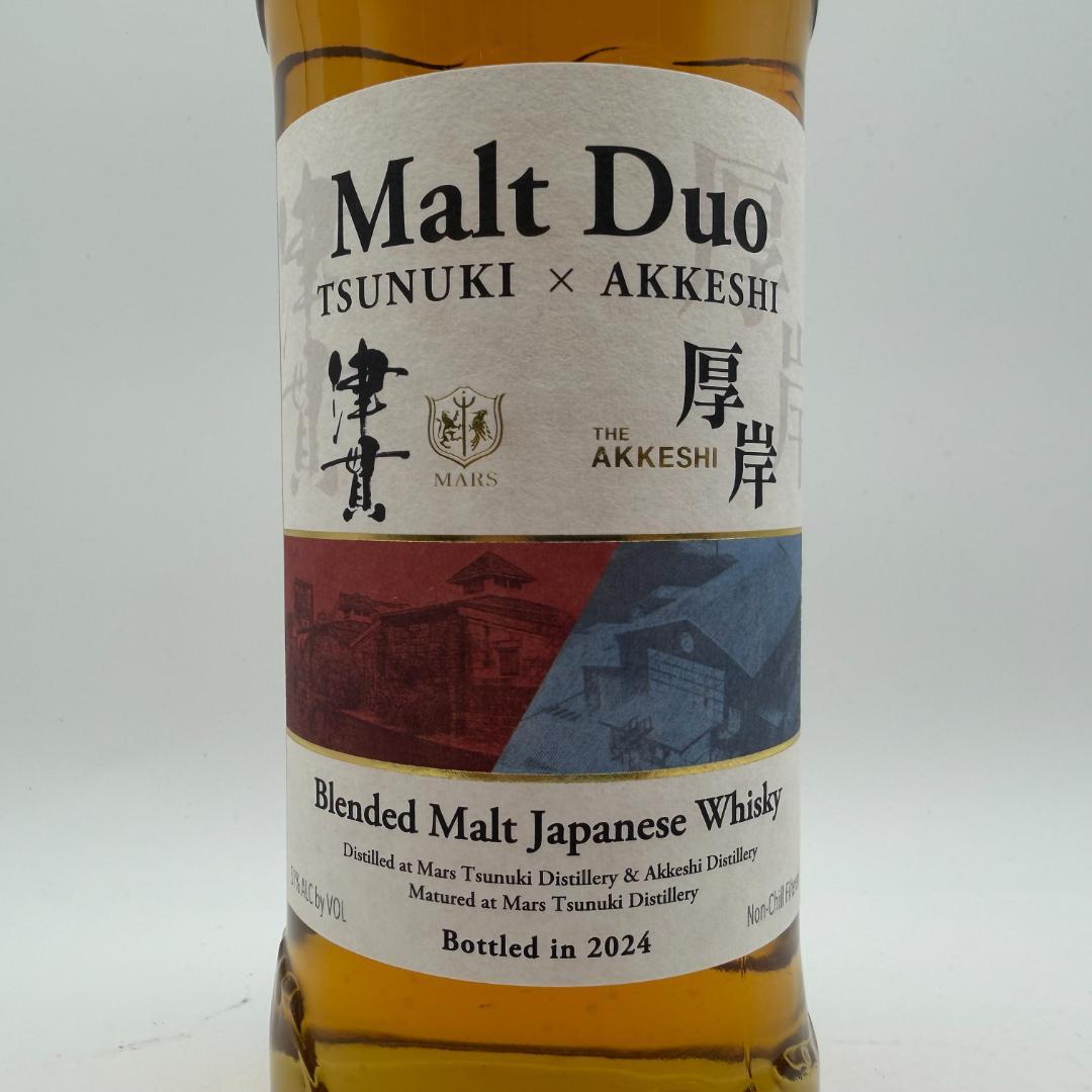 Malt Duo TSUNUKI x AKKESHI 津貫×厚岸 700ml ②