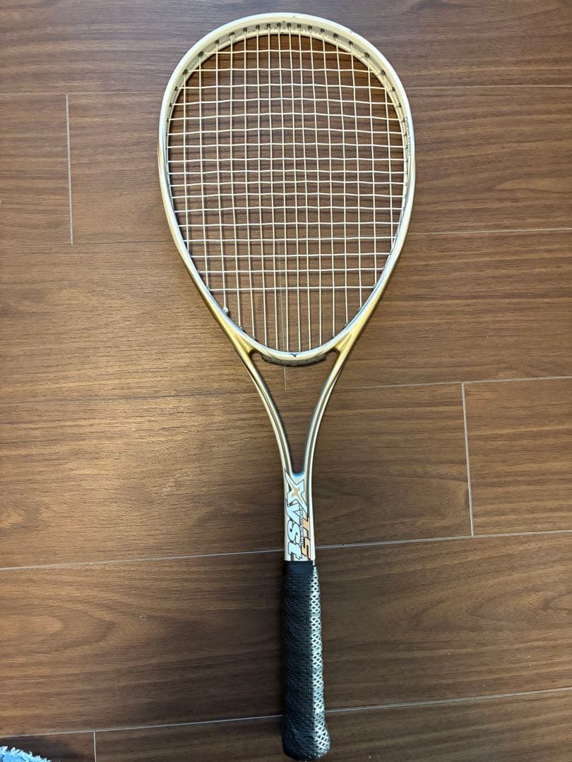 Xyst TS ホワイト×ゴールド　ソフトテニスラケット