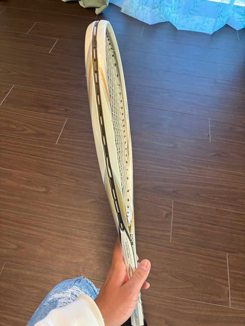 Xyst TS ホワイト×ゴールド　ソフトテニスラケット