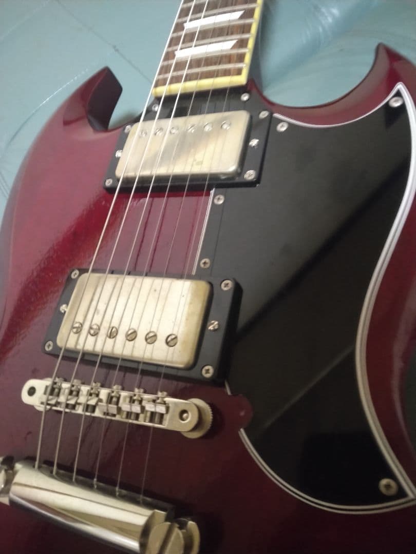 ジャンク品エドワーズSGスタイル エレキギター