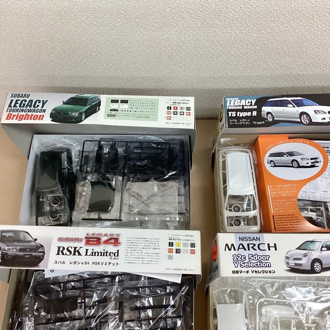 フジミ模型 1/24スケール ハスラーなど現行車含むプラモ9個セット 未組立品