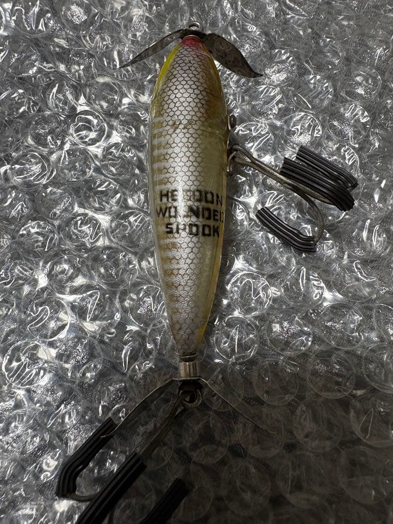 オールドヘドン　ウンデッドスプーク　1950年代　金目　カリペラ　Heddon