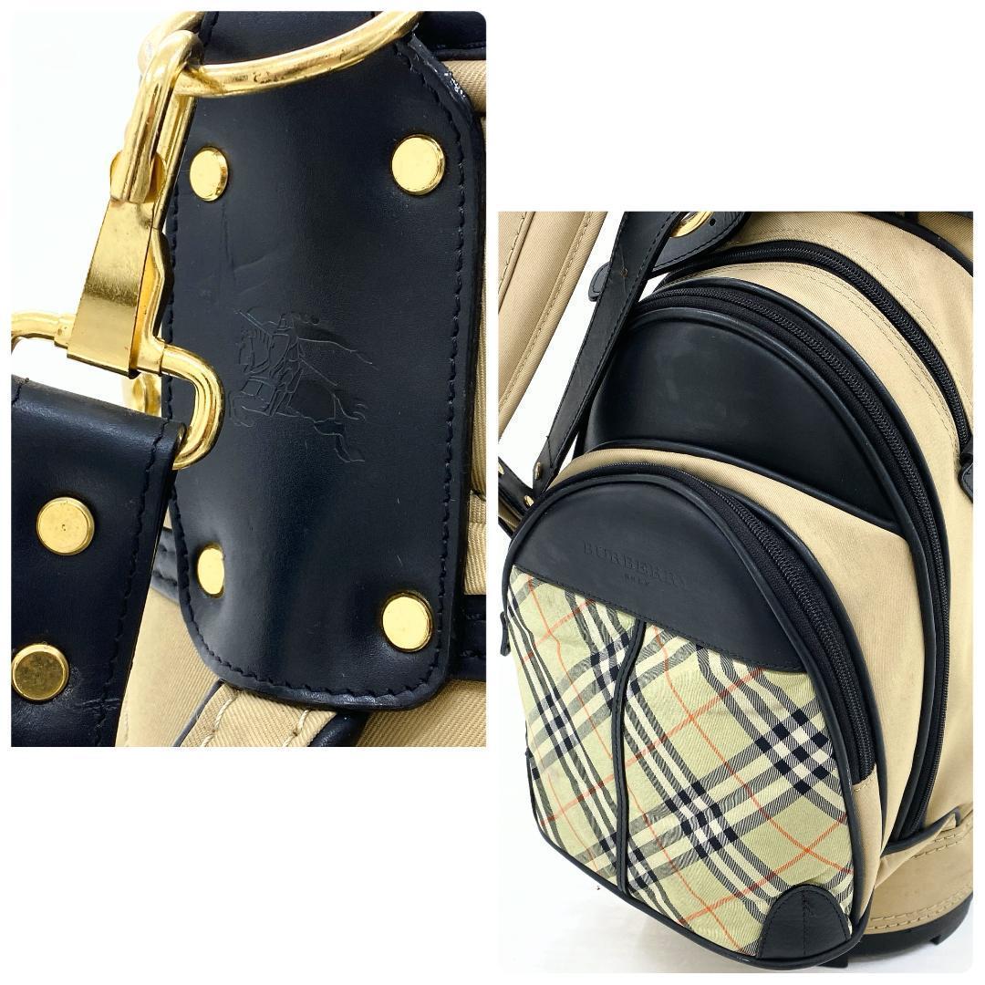 BURBERRY バーバーリー ノバチェック キャディバッグ ゴルフ 8.5型