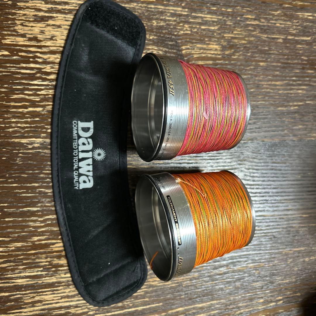 スペアスプール2個