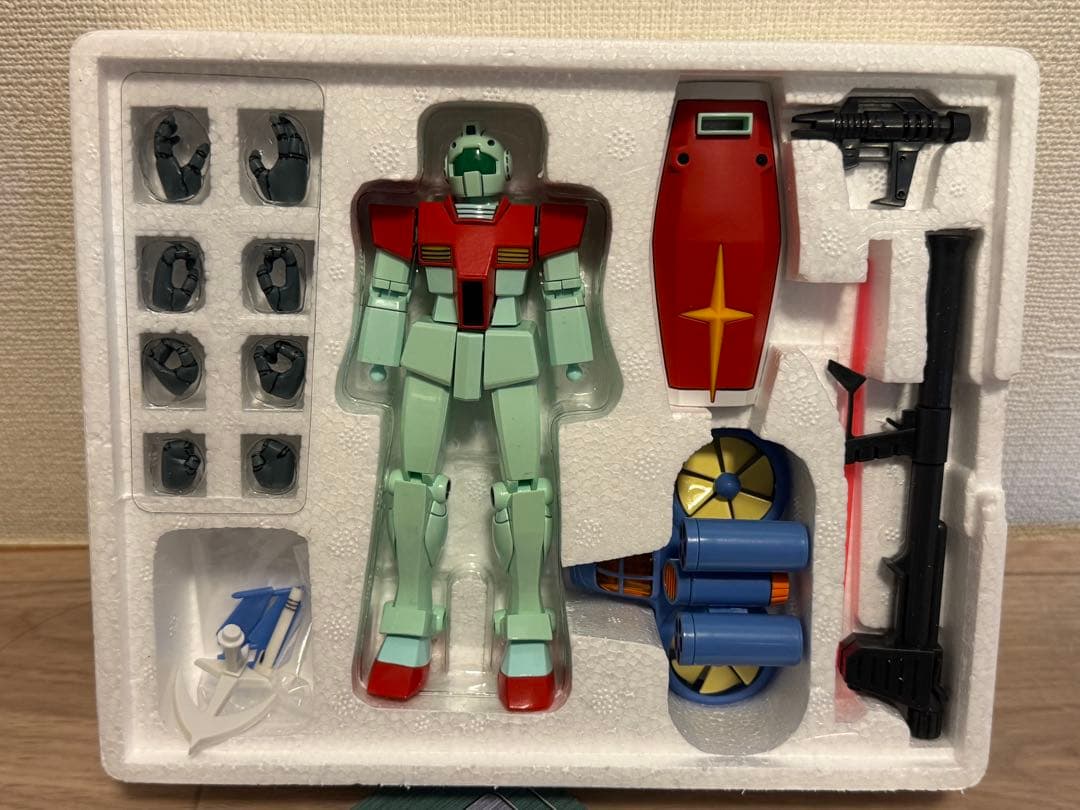 超合金 可動戦士 ガンダム ジム シャア専用ザク 量産型ザク 4点セット