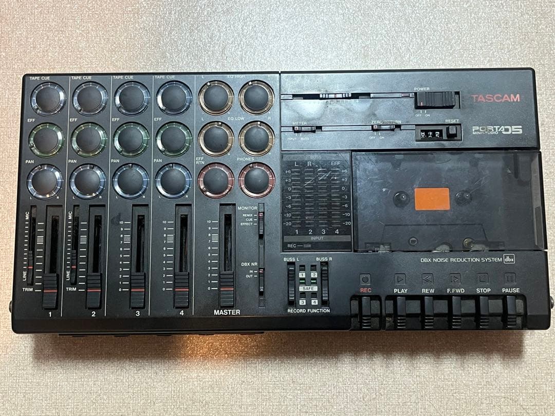 TASCAM PORTA05 通電確認済 アダプタ付き タスカム ジャンク扱い