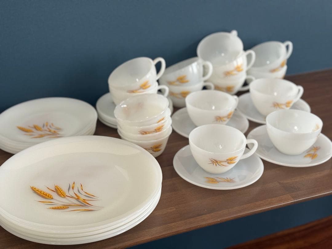 ファイヤーキング　ウィート　カップソーサープレート