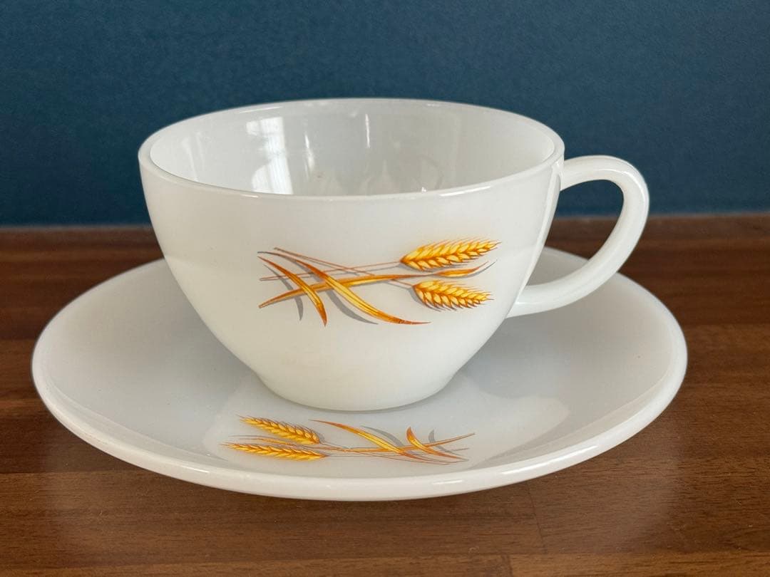 ファイヤーキング　ウィート　カップソーサープレート