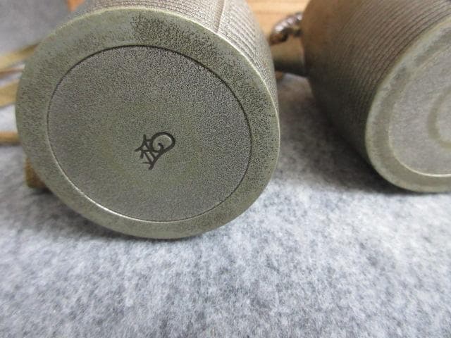 本錫千呂利一対箱付き [B27963]