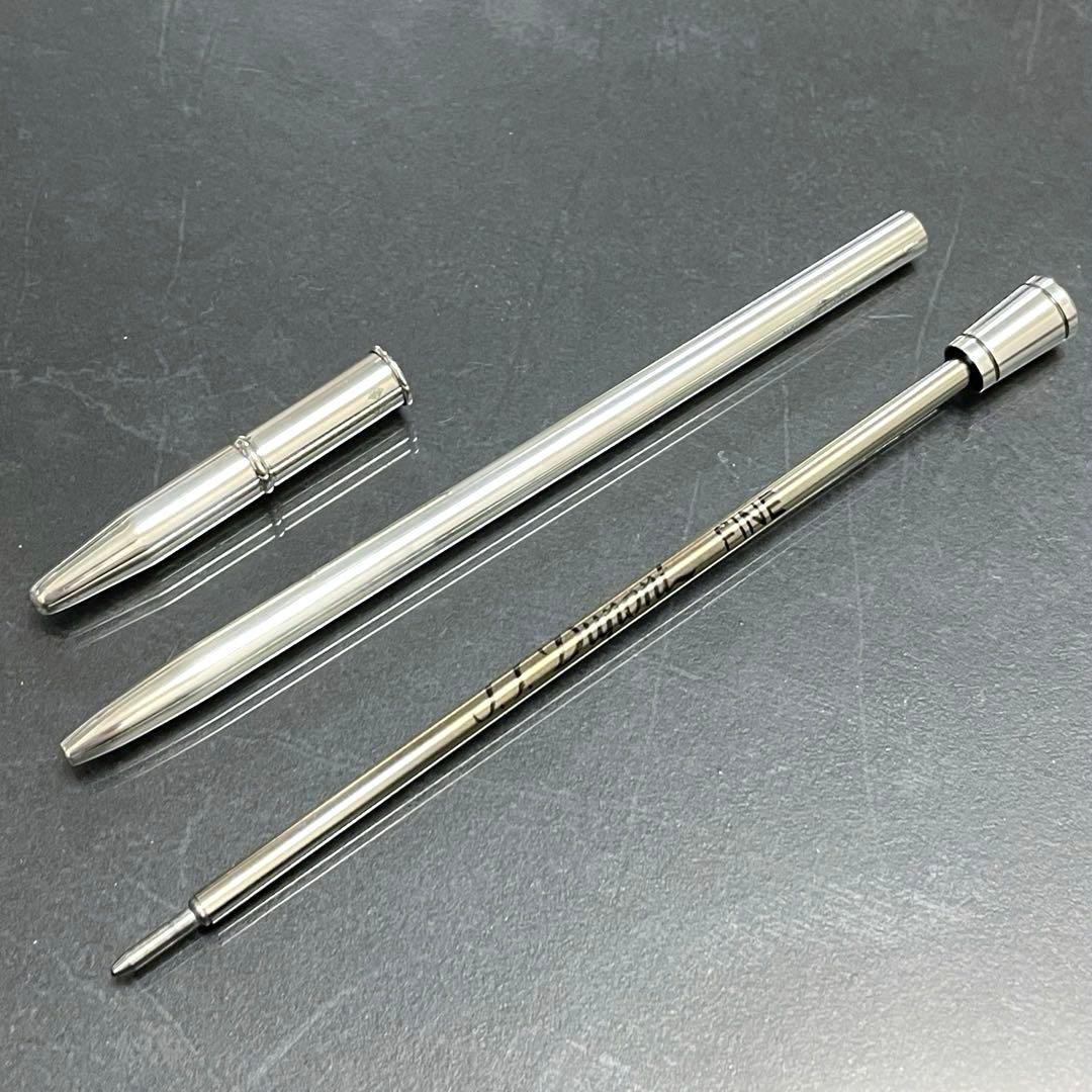 ク/HERMES/エルメス/アジェンダ/ボールペン/シルバー/インク有り