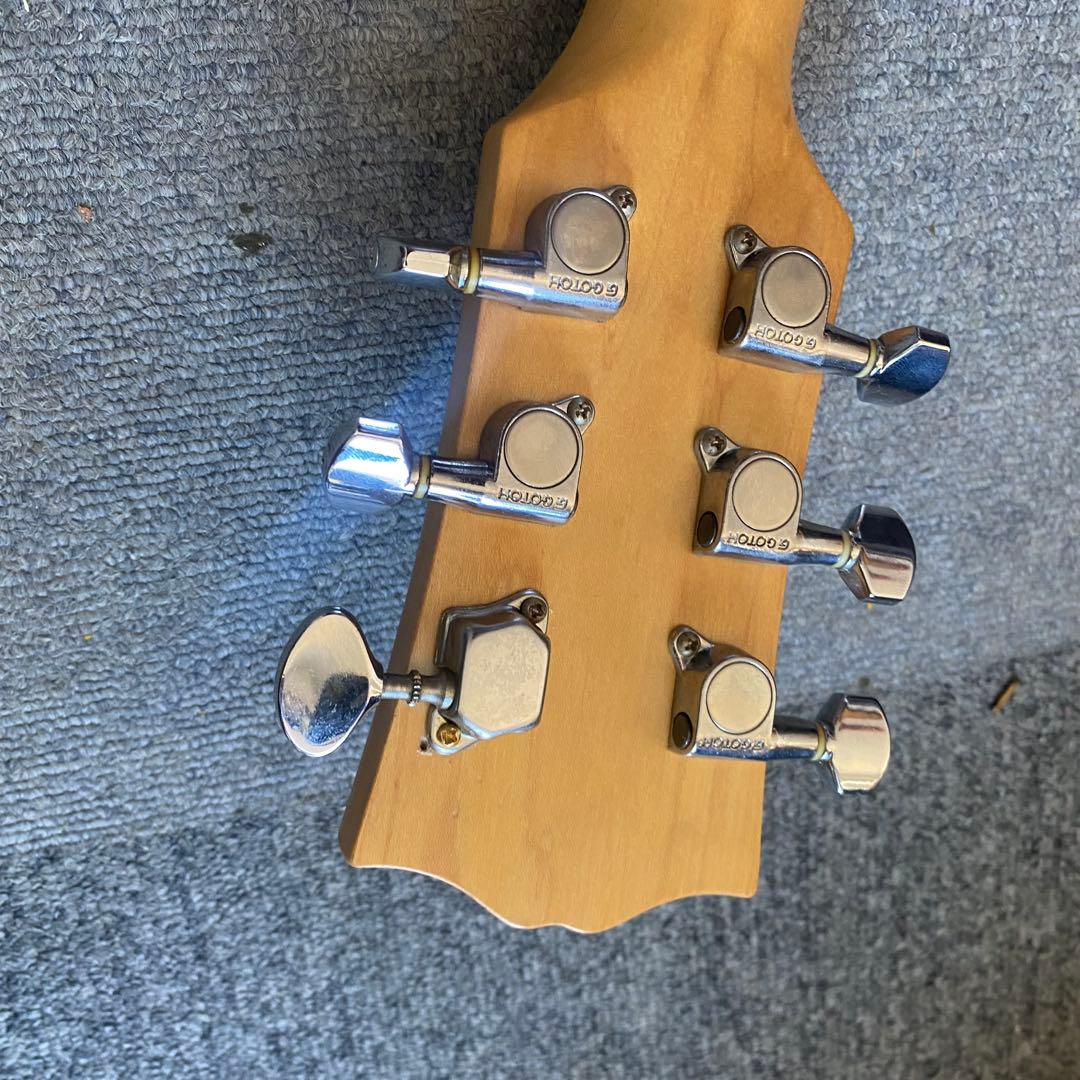 セイモアダンカンPAF搭載 バーニードット柄エレキギターランディーローズ