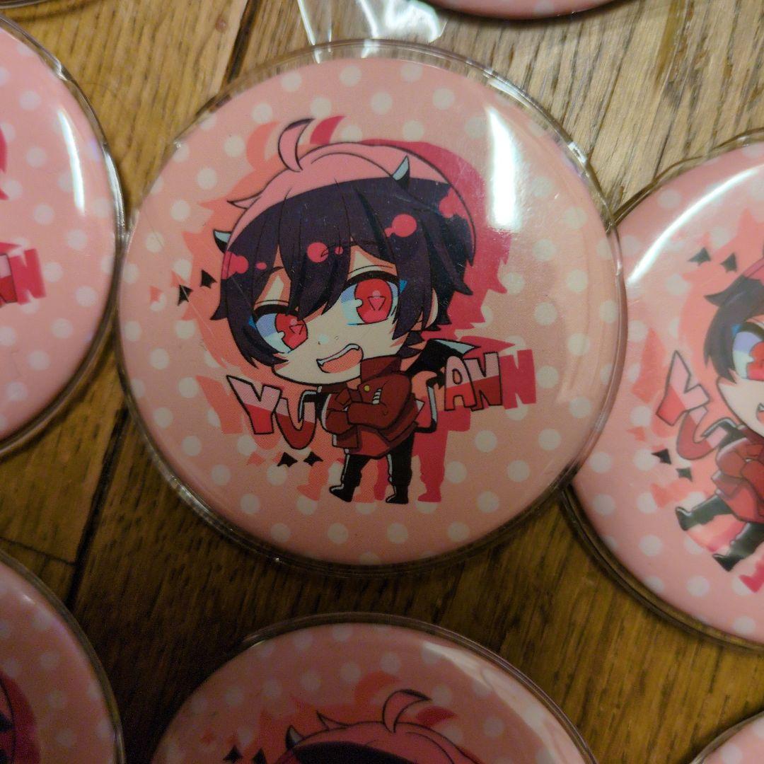 ゆあんくん　yuankun カラピチ　カラフルピーチ 缶バッジ 11個セット