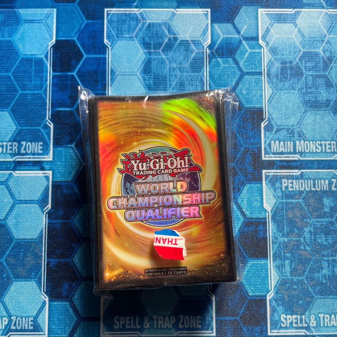 遊戯王 WCQ 2015 スリーブ イエロー 80枚　オレンジ