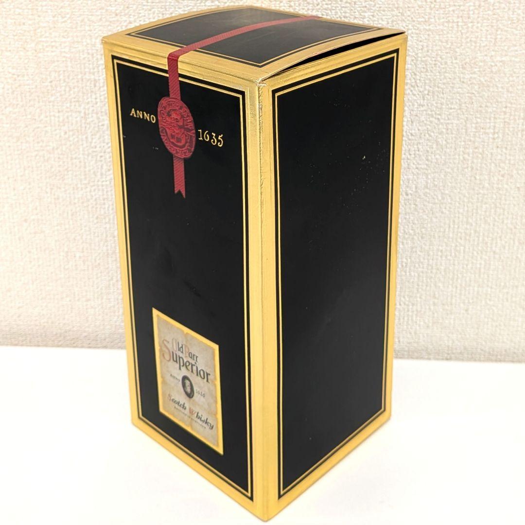 オールドパー　スーペリア　750ml 43％　古酒　未開栓　箱あり