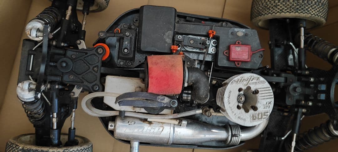 早い者勝ち！ハチイチバギー　フルセットラジコン　エンジンカー　HB MBX 無限