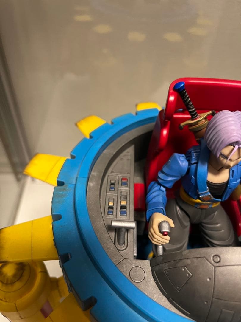 ドラゴンボール　プラモデル　タイムマシン　29cm 全塗装　(難あり)