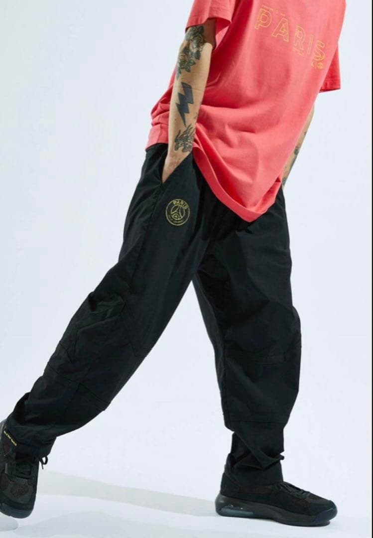 PSG パリサンジェルマン JORDANジョーダン コラボ ウーブンパンツ 新品