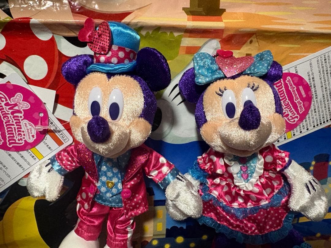 ミニーのファンダーランド　ぬいぐるみバッジ