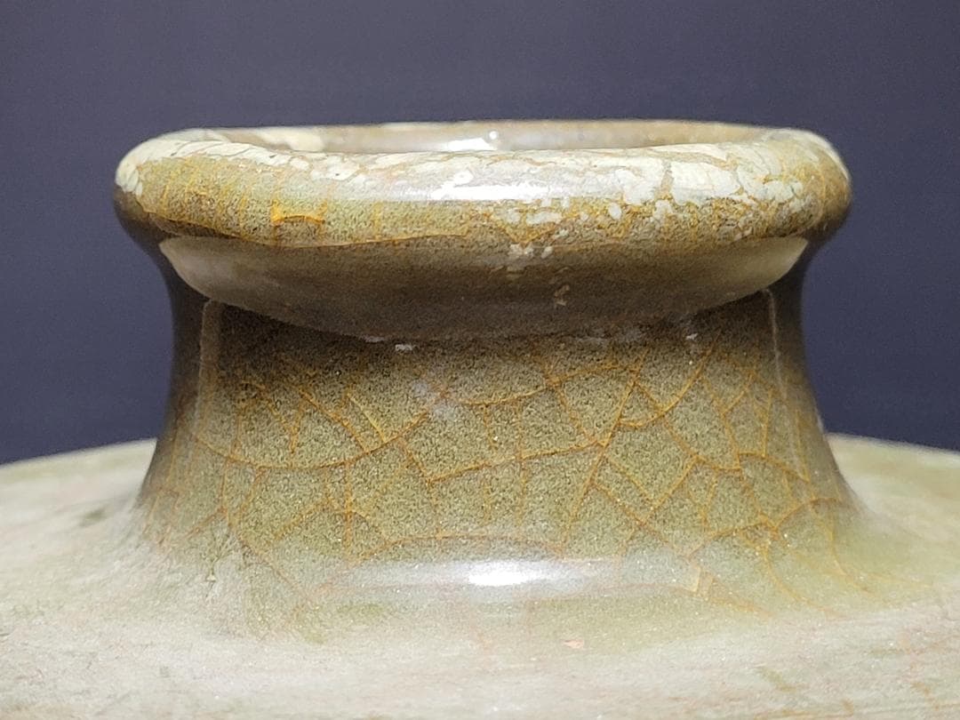 青磁 花瓶 宋元時代 高さ約27.2cm