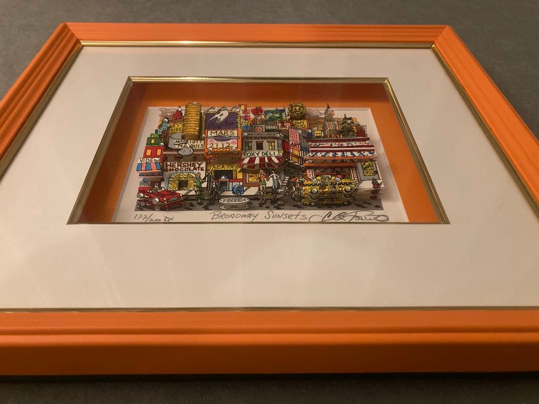 【未使用品】チャールズ・ファジーノ　ブロードウェイサンセット