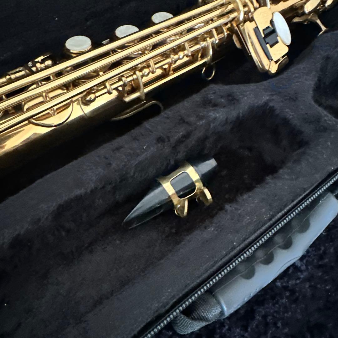 Soleil ソプラノサックス 管楽器 ケース付属 初心者用