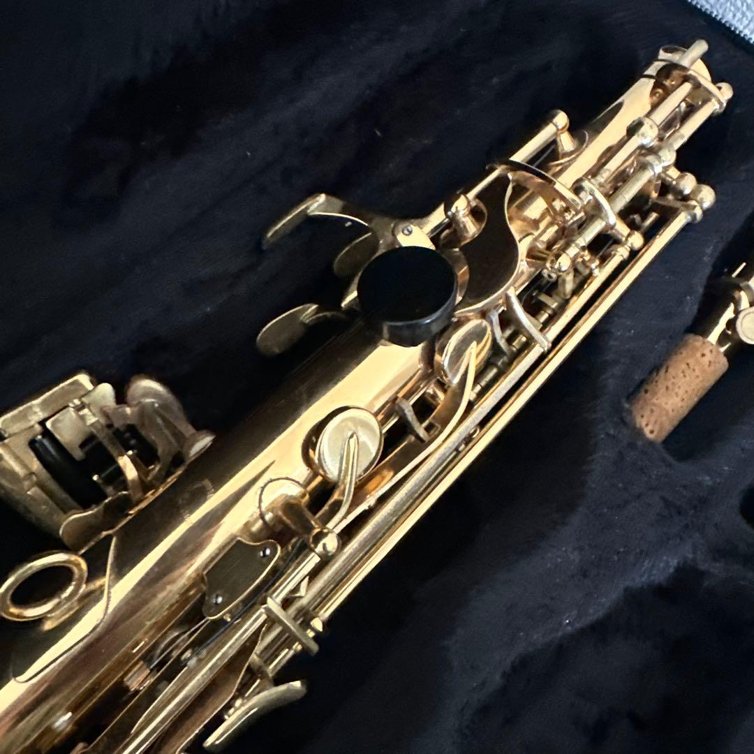 Soleil ソプラノサックス 管楽器 ケース付属 初心者用