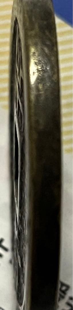 黑漆古日本穴銭　流球通宝　半朱 4.25 cm 37 g