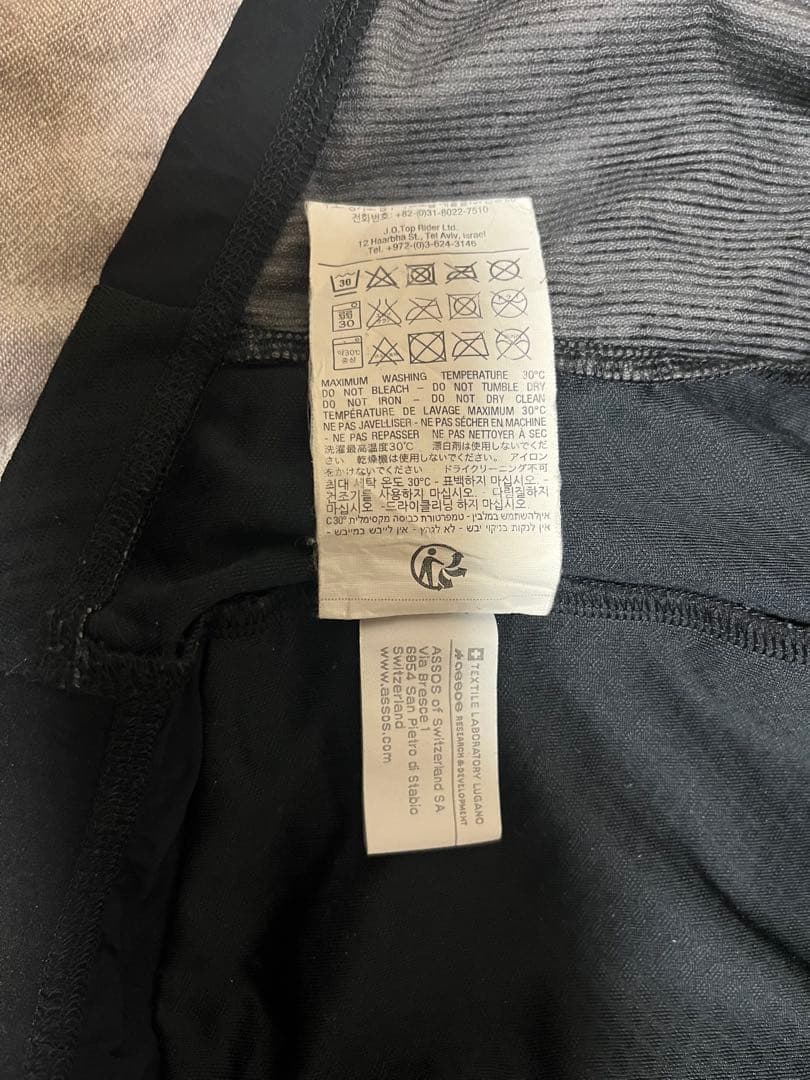 ⭐︎美品！⭐︎アソス　iJ.インターミディエイト S7_prof.BLACK！　M