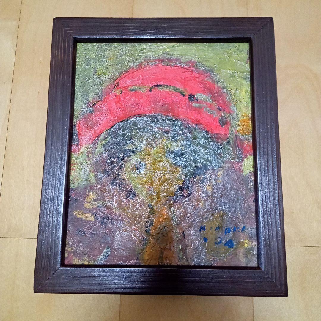 【真作】 希少 油彩画 「 少女 」 3号 織田広喜