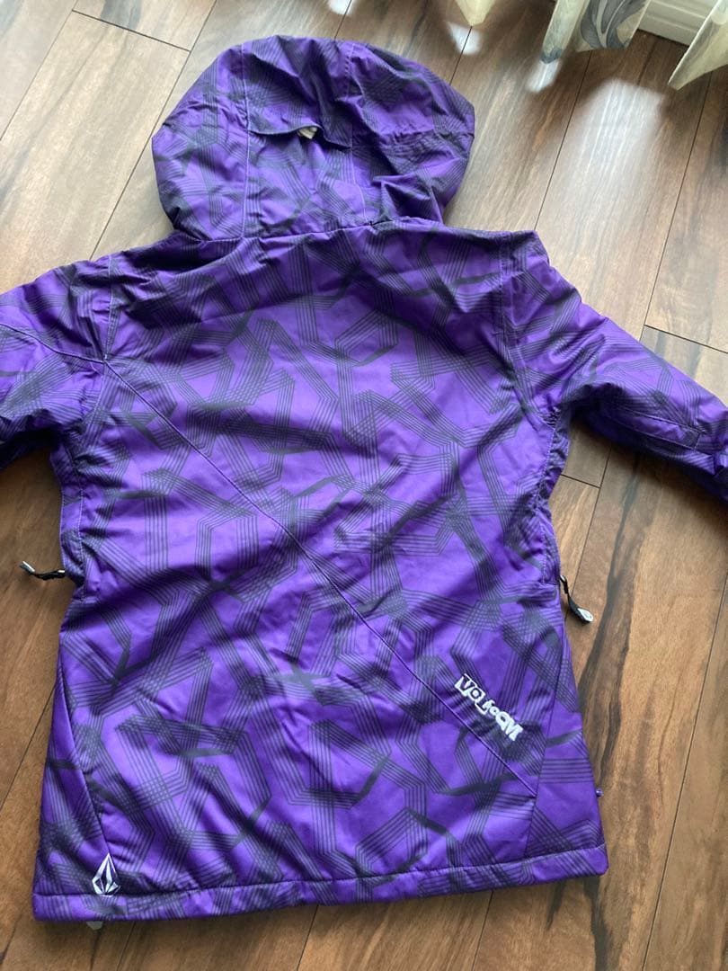 VOLCOMスノーボードウェア紫S 美品