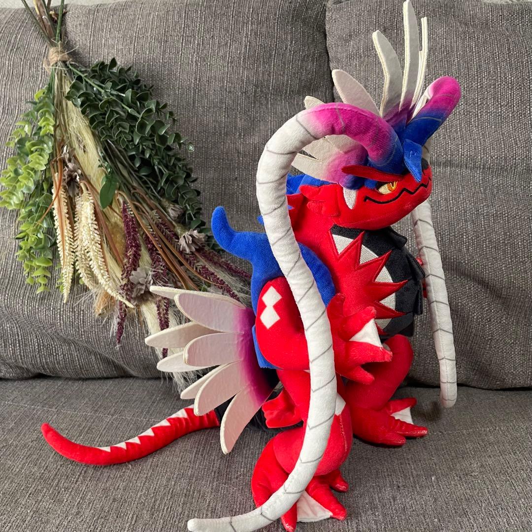 ポケモンセンターオリジナル　ミライドン　ウガツホムラ　三英　コライドンぬいぐるみ