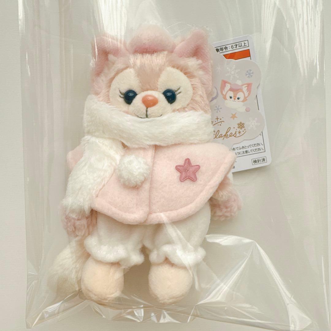 ディズニー ダンシングスノーフレークス クリスマス リーナベル ぬいぐるみバッジ