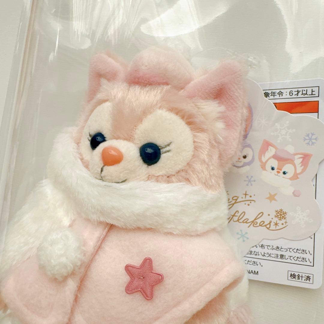 ディズニー ダンシングスノーフレークス クリスマス リーナベル ぬいぐるみバッジ