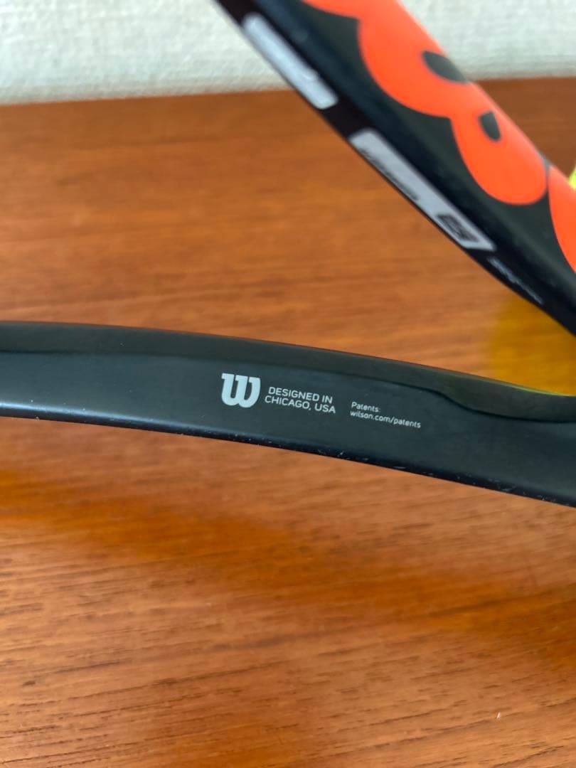 テニスラケット ウィルソン クラッシュ　ver1 100 グリップ2
