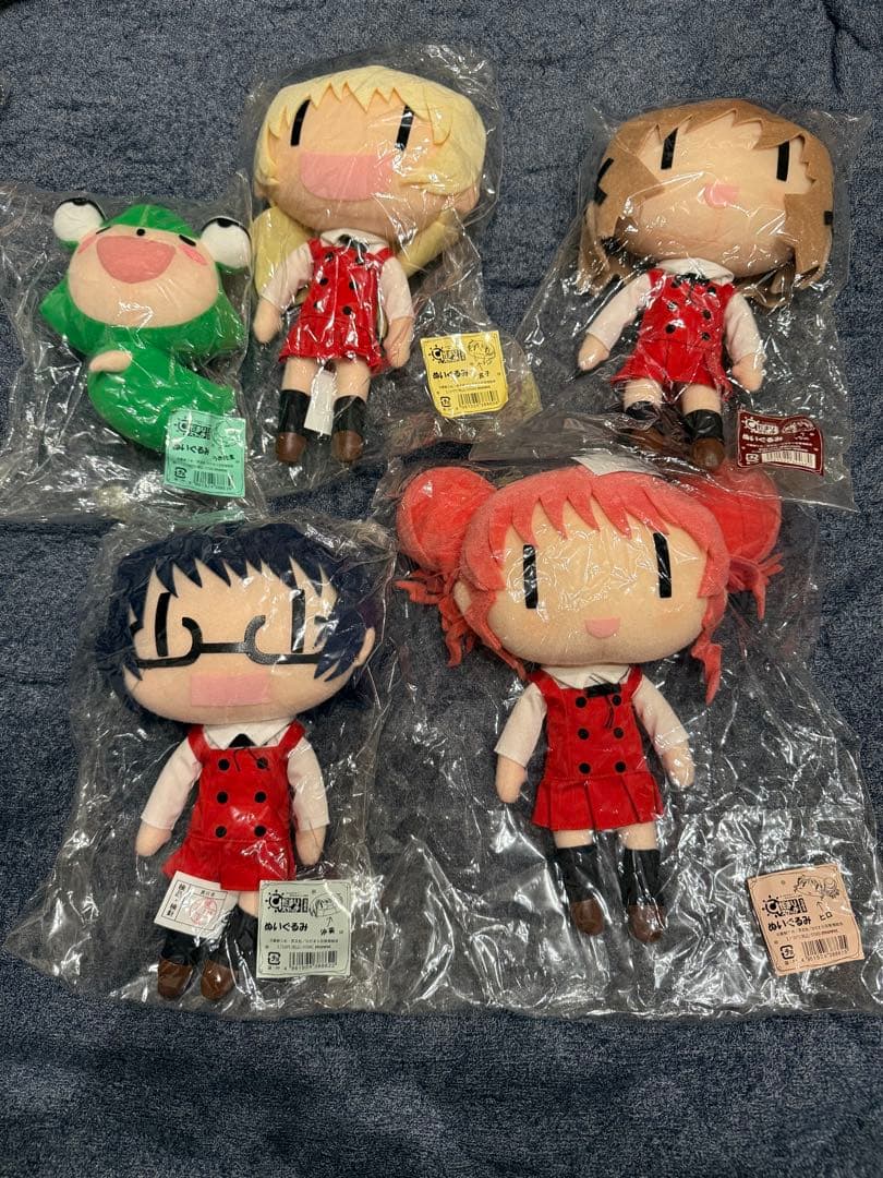 ひだまりスケッチ　ぬいぐるみ　5種類セット　ムービック