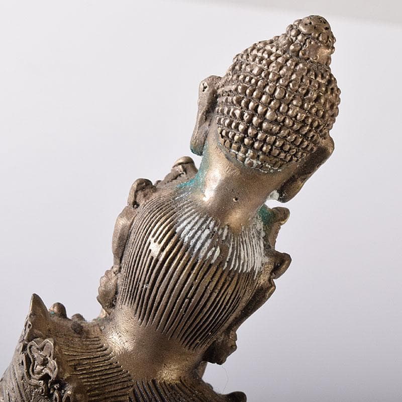 仏教美術　古銅青銅　十一面観音菩薩像　仏像　置物　C　7798