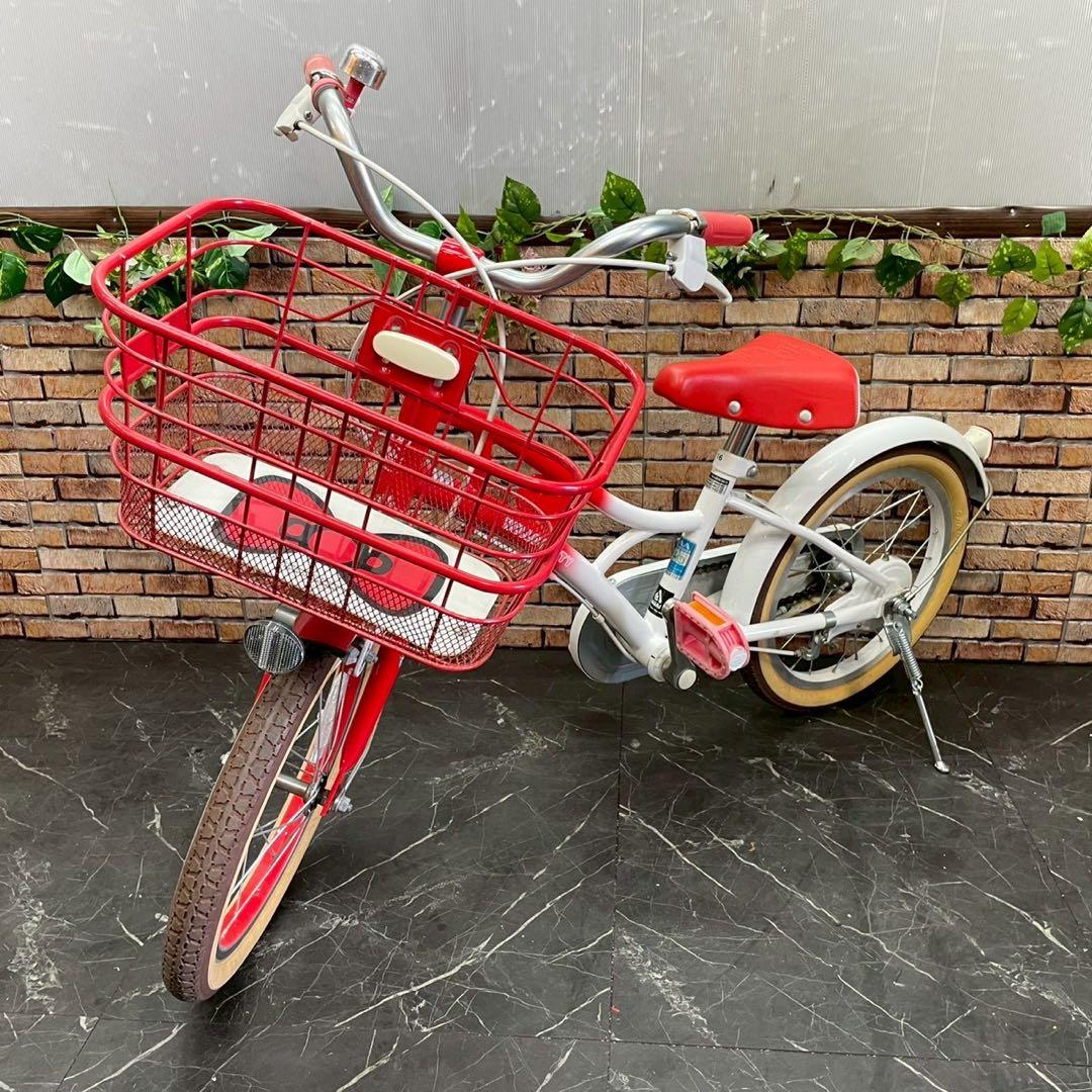【103】子供用自転車 子供車 HELLO KITTY レッドホワイト