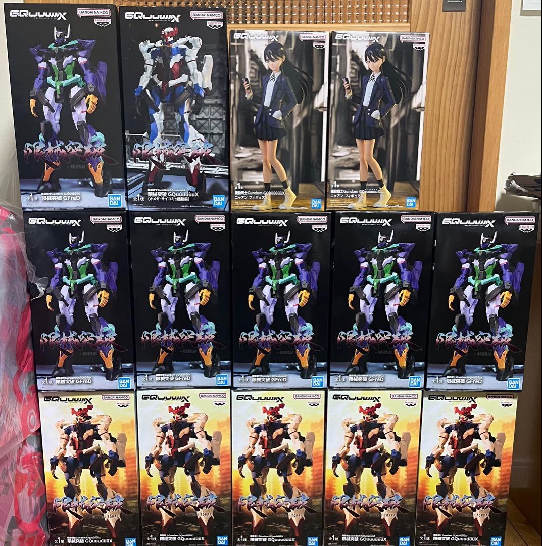 機動戦士Gundam GQuuuuuuX 限界突破 ガンダム ニャアン 計14点