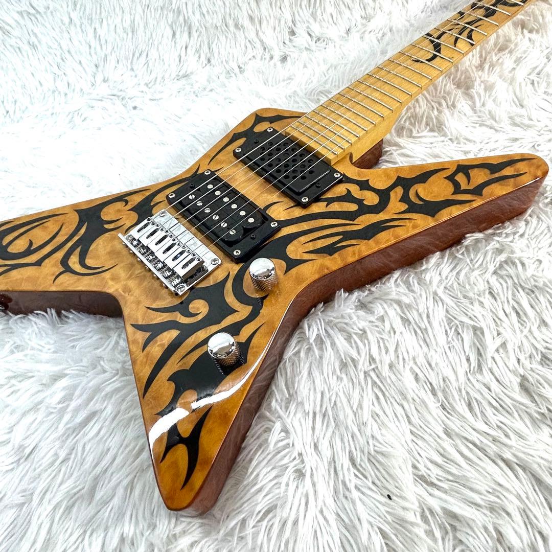 Grassroots GR-RS-40 TRIBAL アンプ内蔵 ギター 高崎晃