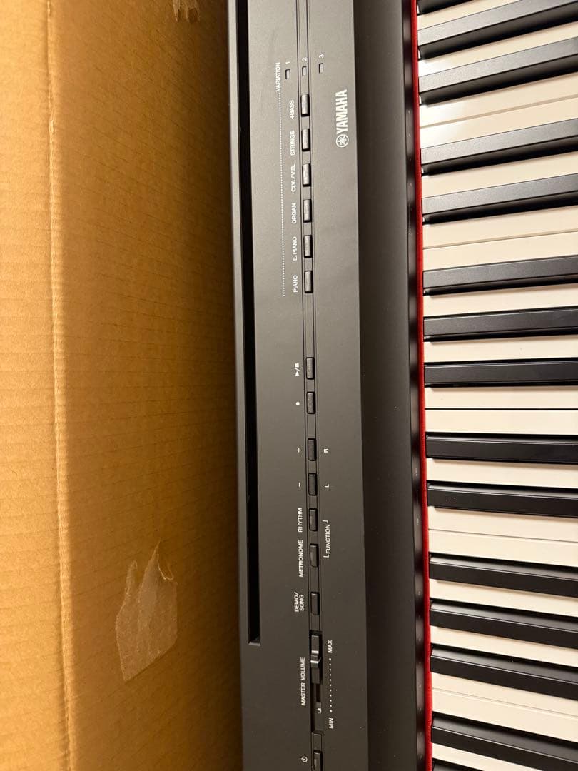 【未使用品】ヤマハ 電子ピアノ 88鍵盤 P-125aB