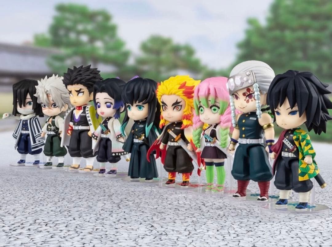 魂ウェブ商店限定品　鬼滅の刃 Figuarts mini 柱合会議セット