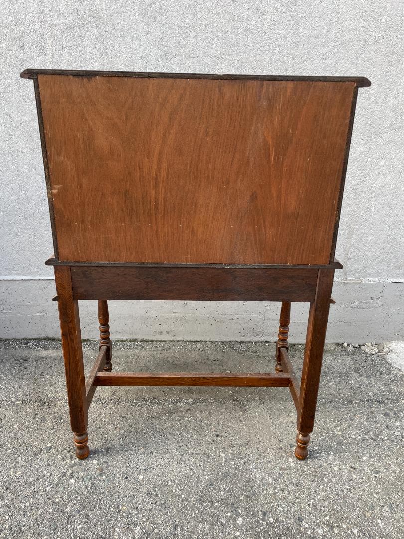 お*ち様 昭和 レトロ 家具 ライティングデスク ライティングビューロー ビュー