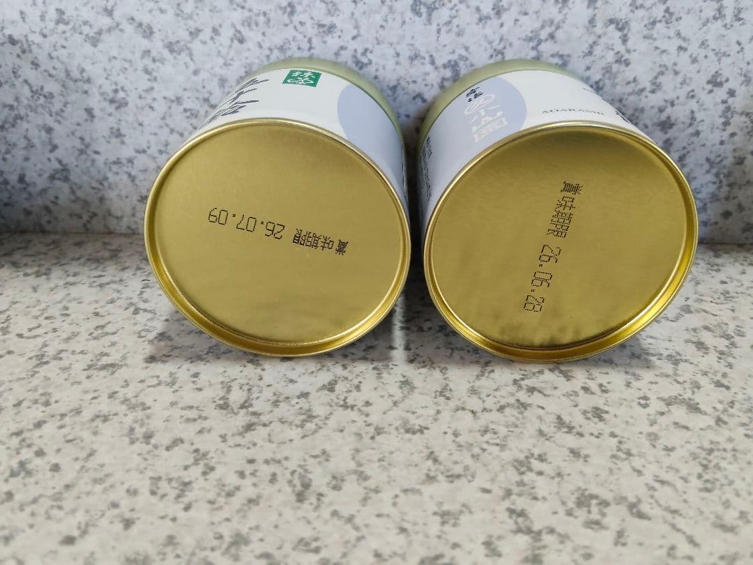 宇治 丸久小山園 抹茶 五十鈴40g缶×2 青嵐40g缶×4 【6缶セット】