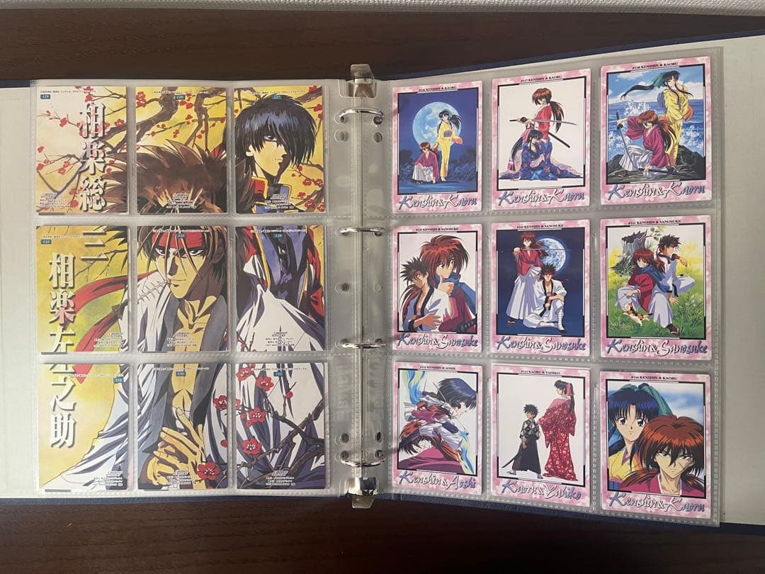 【初版】186種コンプリート＋3 るろうに剣心　カードダスマスターズ