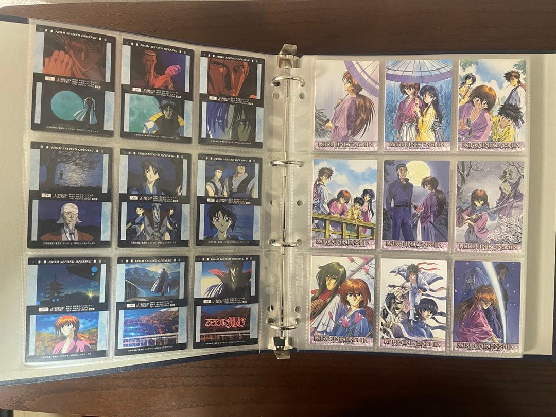 【初版】186種コンプリート＋3 るろうに剣心　カードダスマスターズ