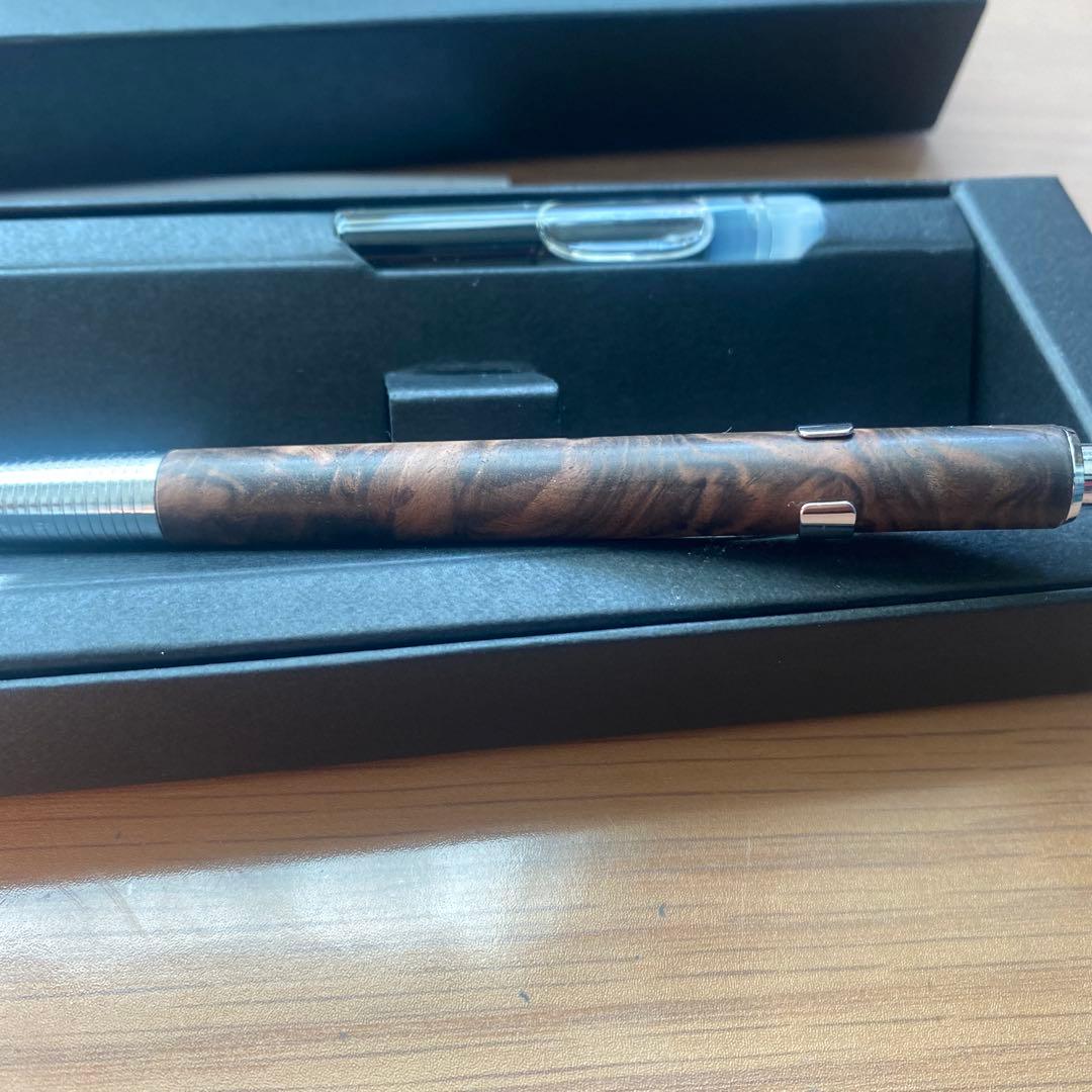 ※モッチーニクラフトA ￼黒檀瘤MP 201シャーペン0.5ミリ￼