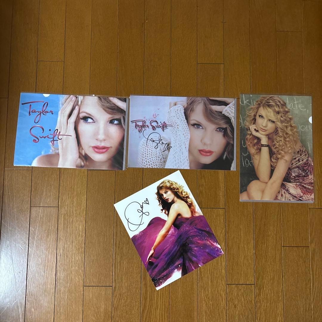 り*い様 テイラースウィフト　クリアファイル3枚