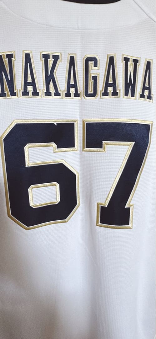 オリックス・バファローズ　中川圭太　 67 ユニフォーム　ホーム