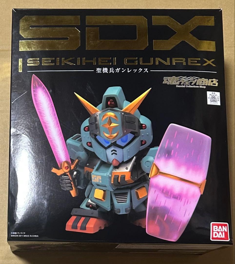 魂ウェブ商店 SDX 聖機兵 ガンレックス 開封品 フィギュア SDガンダム