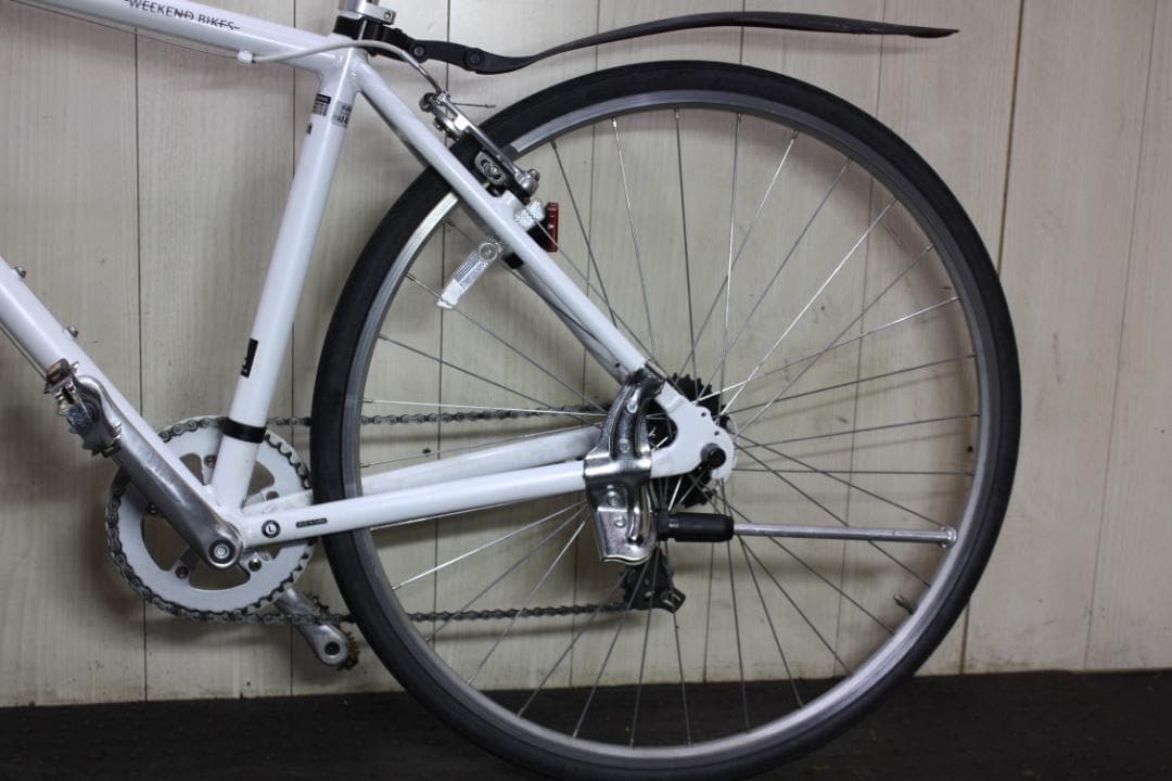 あさひ製WEEKEND アルミ 700C 7速470mm AUTO LED仕様